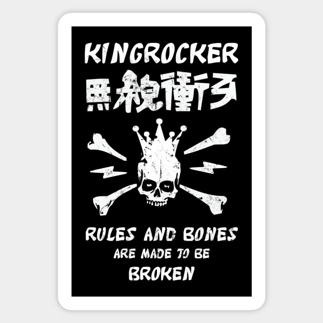 Break Rules Sticker by Kingrocker Clothing